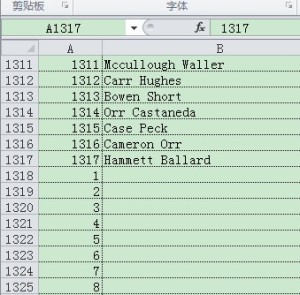 excel insert blank row